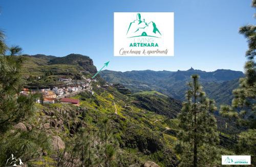 Artenara Apartamento | Living Artenara - CAVE HOUSE & TERRACE Adults Only