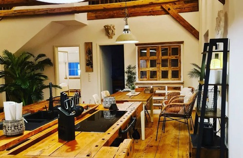 Oberreute Casa | Living loft with terrace between Lake Constance and the Alps. Pet friendly!