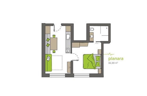 Racines Apartamento | Living Miramor