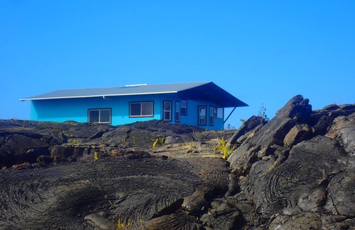 Kalapana Cabaña | Vivir en Lavaland - Una experiencia única en la vida! Vista al mar - Wifi - Estrellas