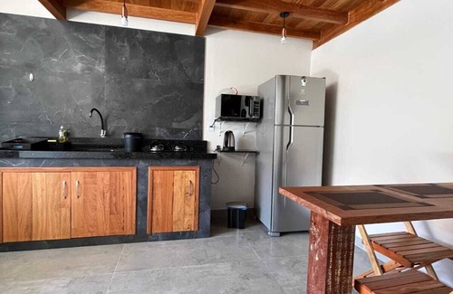 Pinheira Casa | Loft in Praia da Pinheira, with a charming mezzanine.