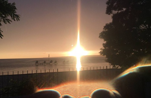 Sylvan Beach Cabaña | Location, location!! Just a few steps away from the Sandy beach!