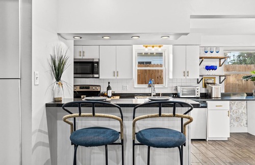 North East Park Casa | Location! Minutes from downtown St Pete, MCM Pool Home Walk to Everything