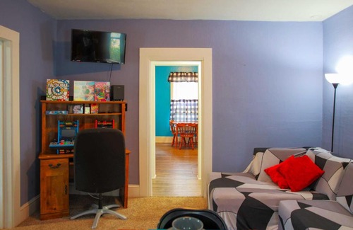 Farrandsville Casa | Lock Haven Home with Fire Pit - Walk to Main St