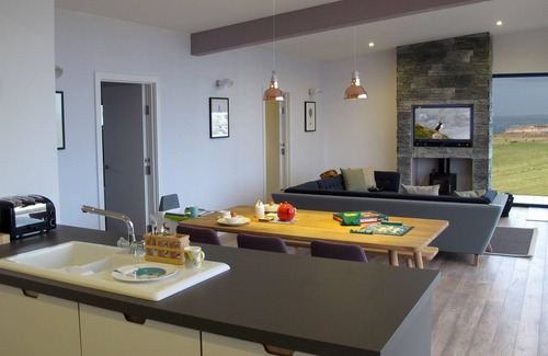 John O'Groats Cabaña | Lodge 17 - Vista al mar de 3 camas - un juan o'groat con capacidad para 6 personas en 3 habitaciones