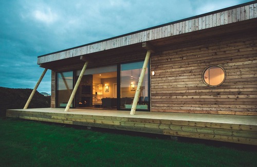 John O'Groats Cabaña | Lodge 17 - Vista al mar de 3 camas - un juan o'groat con capacidad para 6 personas en 3 habitaciones