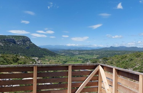 Vingrau Casa | Lodge avec vue imprenable !
