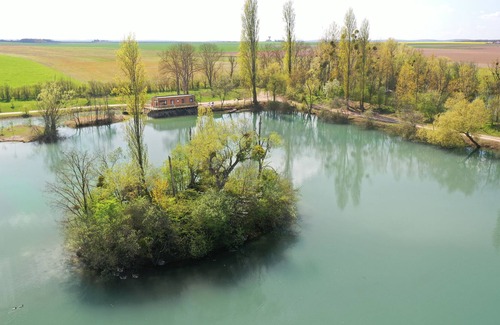 Gravon Cabaña | Lodge Corail - At the water's edge - Domaine des Etangs de la Bassée
