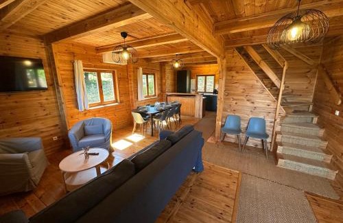 Le Creusot Chalet De Esquí | Lodge du Parc des Combes avec Accès Parc inclus