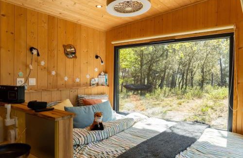 Mondragon Casa | Lodge Grand Confort en Nature - Salle de bain italienne - 10 min A7