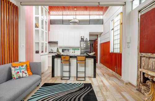 Santiago de Surco Apartamento | Loft abierto y moderno & Aire acondicionado