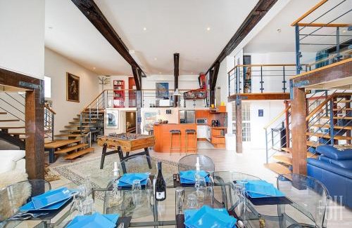 La Riche Apartamento | Loft atypique avec bowling, baby-foot, flipper pour 8 voyageurs