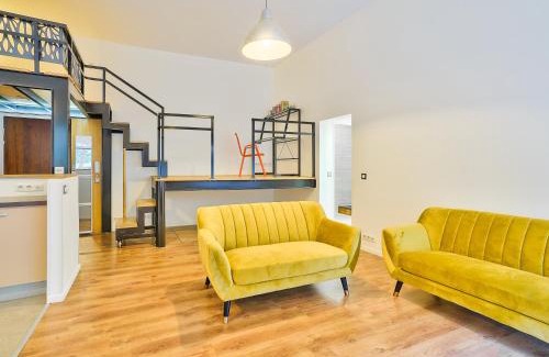 Le Pre-Saint-Gervais Apartamento | Loft calme et accueillant Metro Hoche Paris