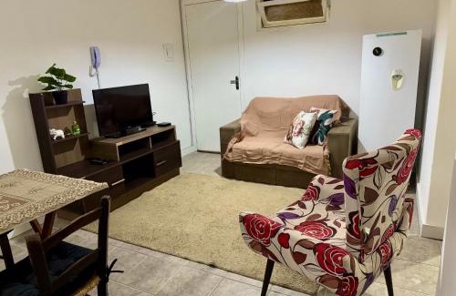 Xangri-La Apartamento | Loft com sacada de frente