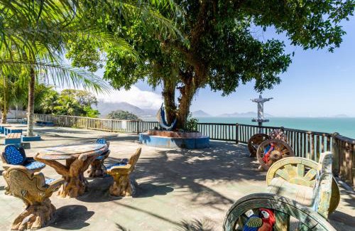 Sahy Apartamento | Loft com varanda e vista para o mar em Mangaratiba