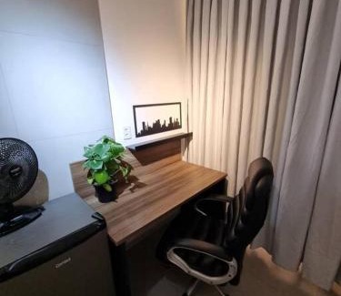 Nacoes Apartamento | Loft Confortável com Home office