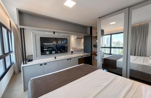 Santa Fe Apartamento | Loft Confortável e Luxuoso ao lado do Shopping CG.