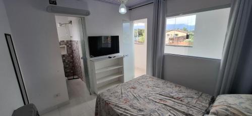 Jardim Rafael Casa | Loft Cs.2 a 30m da Praia. Wi-Fi, TV, Ar Cond.