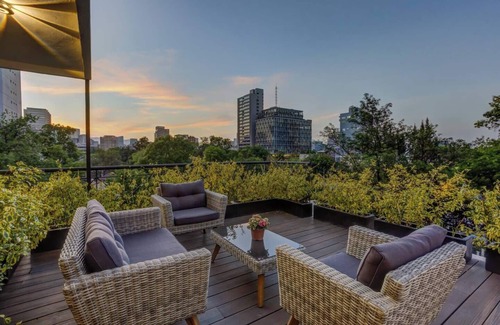 Barrio Polanquito Apartamento | Polanco Loft de lujo Frente a parque Lincoln cerca de Polanquito y Masaryk.