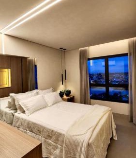 Santa Fe Apartamento | Loft de Luxo c/Home Office ao lado Shopping CG.