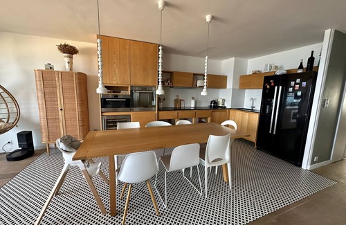 Mediterranee Apartamento | Loft de Standing Face à la Mer-traversant-vue 360° à Canet en Roussillon