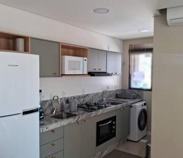 Centro Apartamento | Loft decorado e equipado no Centro de Itajaí-SC