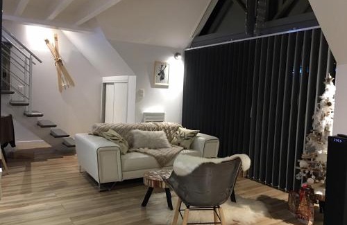La Baule-Escoublac Apartamento | Loft duplex neuf 65m2 (clim) au coeur de La Baule les Pins