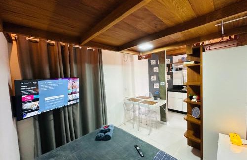 Bela Vista Apartamento | Loft encantador D - 8 km de Floripa