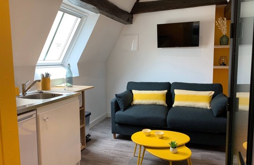 Angers Apartamento | Loft-Exclusivo-Baño Privado-Vista a lugar emblemático-Dernier étage