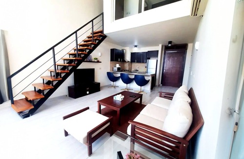 Sahl Hasheeh Apartamento | Loft in Azzura mit Herrlichem Meerblick