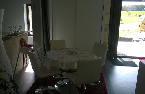 Rilly-sur-Vienne Casa | LOFT EN TOURAINE independiente de 70 m² para 4 personas en patio cerrado, visto desde