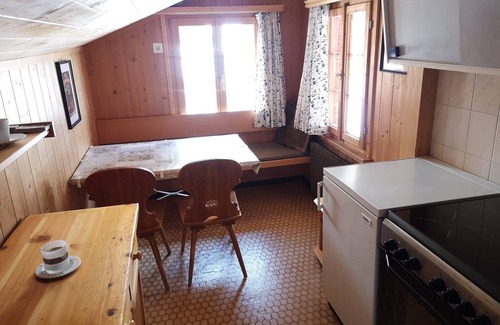 Monstein Apartamento | Loft en Walserhaus, balcón, zona sin obstáculos