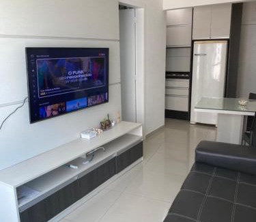 Pioneiros Apartamento | Loft Internacional Residence c linda vista do mar
