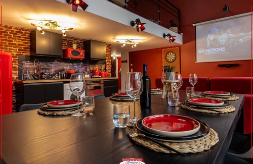 Jacquard - Prefecture Apartamento | Loft "las Vegas Game's" 🎰 Casino Babyfoot 🎲 Bar Jeux 🎮 PS5 🍿cinéma