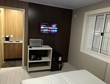 Centro Apartamento | Loft Lux 1 (Smart TV, Ar condicionado, Cozinha.)