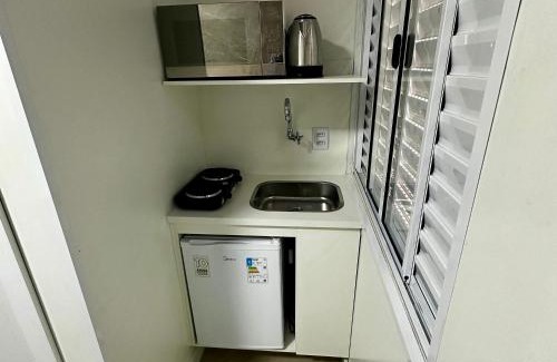 Esplanada Apartamento | Loft Lux SM 03 (Smart TV, Ar condicionado, Cozinha)