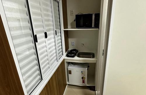 Esplanada Apartamento | Loft Lux SM 05 (Smart TV, Ar condicionado, Cozinha)