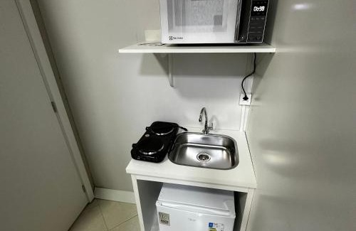 Esplanada Apartamento | Loft Lux SM 07 (Smart TV, Ar condicionado, Cozinha)