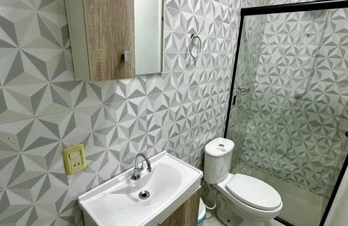 Esplanada Apartamento | Loft Lux SM 08 (Smart TV, Ar condicionado, Cozinha)