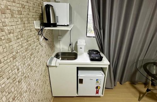 Esplanada Apartamento | Loft Lux SM 12 (Smart TV, Ar condicionado, Cozinha)