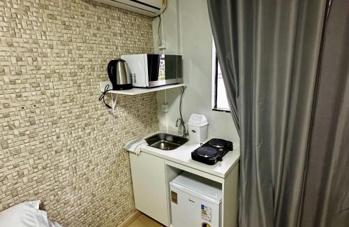 Esplanada Apartamento | Loft Lux SM 12 (Smart TV, Ar condicionado, Cozinha)