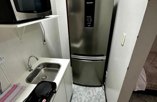 Esplanada Apartamento | Loft Lux SM 15 (Jacuzzi, Smart TV, Ar condicionado, Cozinha)