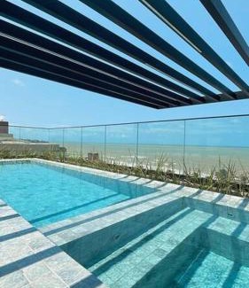 Cabedelo Apartamento | Loft luxo p/4 pessoas, a 50m do mar