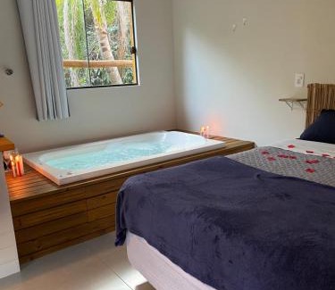 Mariscal Casa | Loft Para Casais com Jacuzzi - Aloha Lofts Mariscal - Pipeline