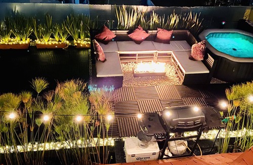 Santa Ana Apartamento | Loft + private terrace with jacuzzi, chimeneas, cinema, panoramic view