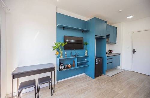 Belenzinho Apartamento | Loft with smart lock and balcony in Bresser