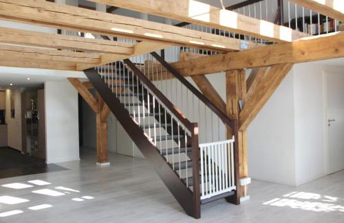 Oberdorla Apartamento | Loftartiges Wohnen mit 4 separaten Schlafbereichen