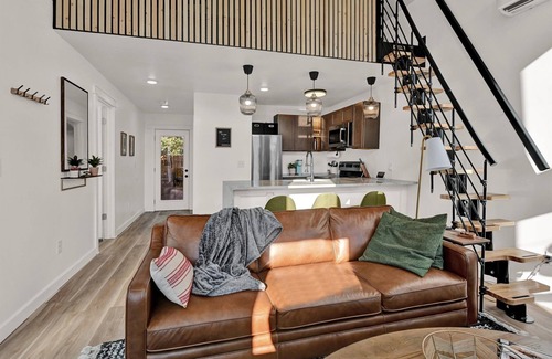 Indianapolis Cabaña | Lofted house 3 min from Lucas Oil Stadium/downtown