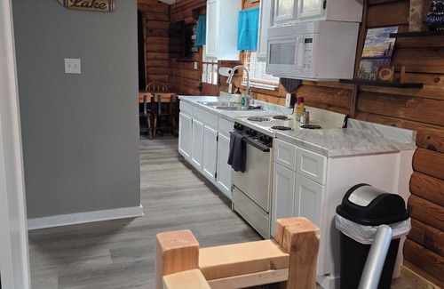 Schnellville Casa | Log Cabin 2 at Osborn Boat Ramp on Patoka Lake