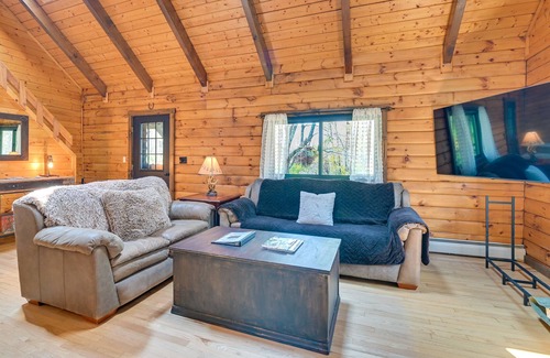 Denver Cabina | Log Cabin: 9 Mi to Plattekill & Belleayre Mtn